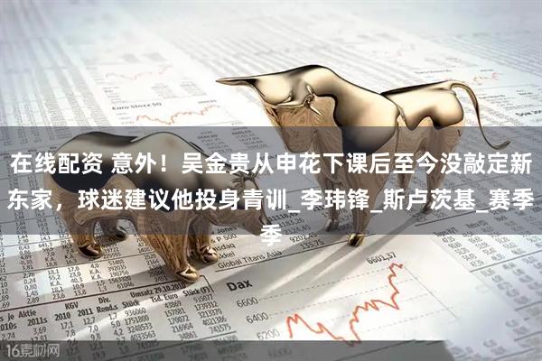 在线配资 意外！吴金贵从申花下课后至今没敲定新东家，球迷建议他投身青训_李玮锋_斯卢茨基_赛季